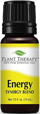 

Plant Therapy Energy Synergy Essential Oil Blend 100% Pure Undiluted Therapeutic Grade.(10 ml)