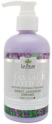 

La Palm Organic Healing Therapy Masage Lotion- Sweet Lavender Dreams(236.59 ml)