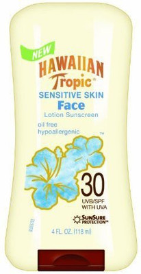 

Hawaiian Tropic Sensitive Skin Oil Free Faces Lotion Spf 30 Sunscreen(118.3 ml)