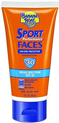 

Banana Boat Sunscreen Sport Performance Faces Broad Spectrum Sun Care Sunscreen Lotion - Spf 30(88.73 ml)