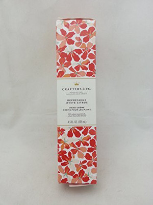 

Crafters Co Refreshing White Citrus Hand Cream(133.09 ml)