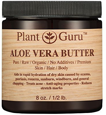 

Plant Guru Aloe Vera Body Butter 100% Pure Raw Fresh Natural Cold Pressed.(236.59 ml)