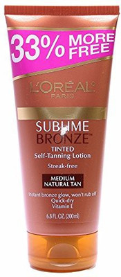 

Lrealparis Sublime Bronze Tinted Self-Tanning Lotion Medium Natural Tan(147.87 ml)