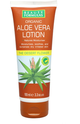 

Beauty Formulas Organic Aloe Vera Lotion (The Dessert Flower ) 100ml(100 ml)