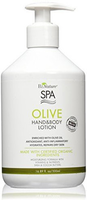 

B Spa Organics Organics 100% Organic Hand & Body Nature Lotion(500 ml)