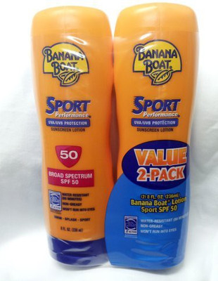 

Banana Boat Sport Performance Broad Spectrum Sunscreen Lotion - SPF 50(236.5 ml)