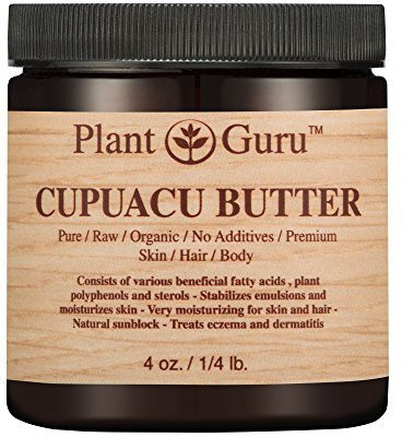 

Plant Guru Cupuacu Body Butter 100% Pure Raw Fresh Natural Cold Pressed Skin Lotions(118.3 ml)