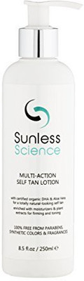 

Sunless Science Self Tanner Best Organic Natural Sunless Tanning Lotion(250 ml)
