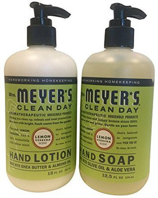 

Mrs Meyers Lemon Verbana Hand Lotion and Hand Soap(354.89 ml)