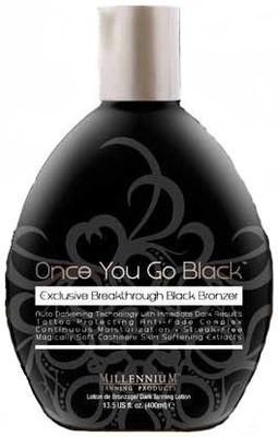 

Millennium Once You Go Black Bronzer Tanning Lotion(393.33 ml)