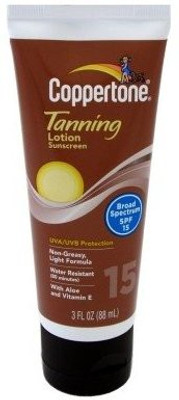

Coppertone Spf 15 Tanning Lotion(88.73 ml)