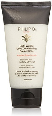 

Philip B Light-Weight Deep Conditioning Cream Rinse Conditioner Paraben Free Formula(59.15 ml)