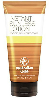 

Australian Gold Instant Sunless Self-Tanning Lotion(177 ml)