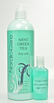

Nordic Care Harmony Body Milk, Mint Green Tea, . With Mint Green Tea Sugar Scrub(473.18 ml)