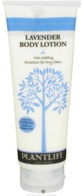 

Plantlife Lavender Body Lotion Made With Organic Ingredients & 100% Pure Essential Oils(236.59 ml)