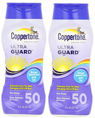 

Coppertone Sunscreen Lotion Ultra Guard Broad Spectrum SPF 50(236.59 ml)