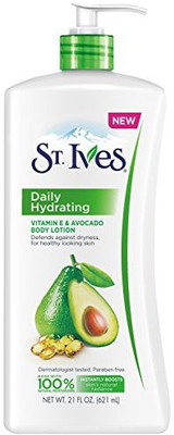 

St. Ives Daily Hydrating Body Lotion, Vitamin E and Avocado(621.05 ml)