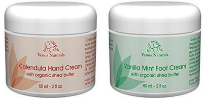 

Venus Naturals Calendula Hand Cream And Vanilla Mint Foot Cream Combo(60 ml)
