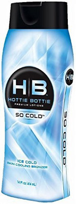 

Hottie Bottie SO Cold Skin Cooling Indoor Tanning Lotion Bronzer(414.03 ml)