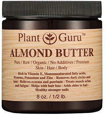

Plant Guru Almond Body Butter 100% Pure Raw Fresh Natural Cold Pressed(236.59 ml)