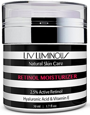 

Liv Luminous Retinol Moisturizer for Face 2.5% - Daily Anti Aging Cream(50.28 ml)