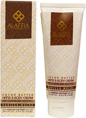 

Alaffia Cocoa Butter Hand & Body Cream Vanilla Mocha(118.3 ml)