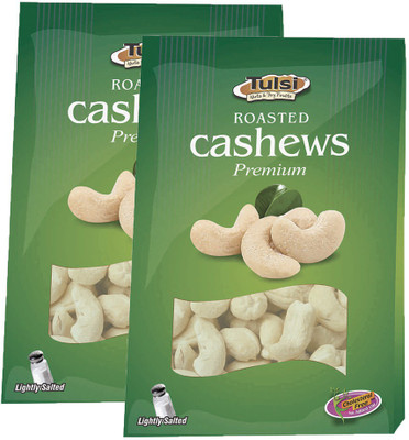 

Tulsi Lightly Salted Rosted Cashews(400 g, Box)