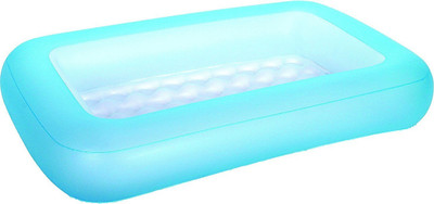 

dmpl fastdeal bestway Inflatable Aquababes Baby Pool In Rectangular Shape(Multicolor)