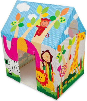 

Fabofly Jungle Fun Cottage Tent House(Multicolor)