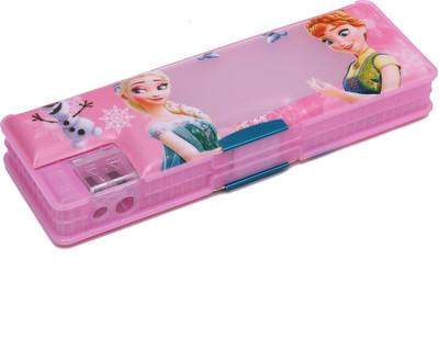 

Wembley Wimbley Kids Multi Purpose Pencil Box with sharperner for girls Wimbley Kids Multi Purpose Pencil Box with sharperner for girls Art Plastic Pencil Box(Set of 1, Pink)