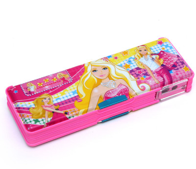 

Wembley Wimbley Barbie pencil box for girls with sharpener and calculator Wimbley Barbie pencil box for girls with sharpener and calculator Art Plastic Pencil Box(Set of 1, Pink)
