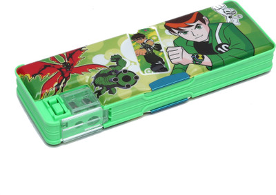 

Wembley Wimbley Multi Purpose Pencil Box With Sharpener Wimbley Multi Purpose Pencil Box With Sharpener Art Plastic Pencil Box(Set of 1, Green)