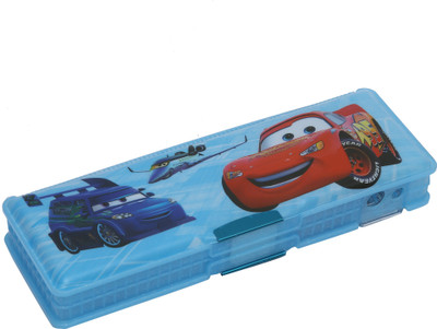 

Wembley Wimbley double sided Pencil Box for Kids with sharpener for boys and girls Wimbley double sided Pencil Box for Kids with sharpener for boys and girls Art Plastic Pencil Box(Set of 1, Blue)