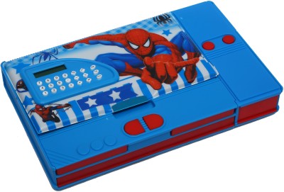 Wembley Wimbley Kids Multi Purpose Pencil Box – Spiderman Wimbley Kids Multi Purpose Pencil Box – Spiderman Art Plastic Pencil Box(Set of 1, Blue)