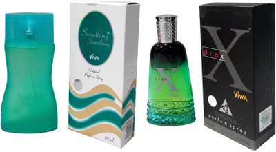

viwa Something something and Drax combo of 200 ml (100+100) Eau de Parfum - 200 ml(For Men & Women)