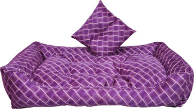 

slatters be royal store SBRS002_XXL XXL Pet Bed(Purple, White)