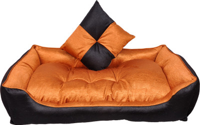 

slatters be royal store SBRS003_XL XL Pet Bed(Golden, Black)