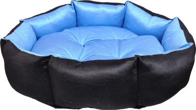 slatters be royal store SBRS007_L L Pet Bed(Sky Blue, Black)