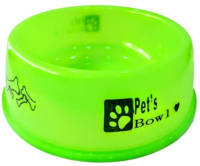 

LOVING PETS Round Stainless Steel Pet Bowl(500 ml Green)