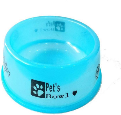 

LOVING PETS Round Stainless Steel Pet Bowl(300 ml Blue)