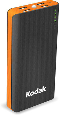 

Kodak 15000 mAh Power Bank (PB P03-K/15000mAh)(Black, Orange, Lithium-ion)