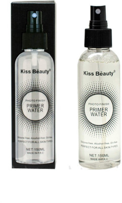 

Kiss Beauty Long lasting Makeup Fixer Spray oil free Primer - 150 ml(Transparent)