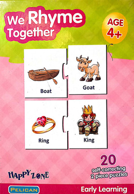 

Tingoking "We Rhyme Together" Educational & Learning Puzzle Game For Kids(20 Pieces)