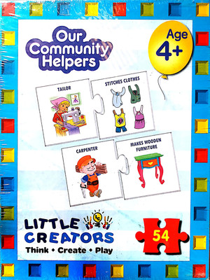 Tingoking "Our Community Helpers" Educational & Learning Puzzle For Kids(54 Pieces)