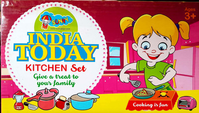 

Tingoking "India Today" Kitchen Set Toy For Kids(1 Pieces)