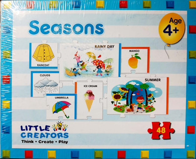 

Tingoking "Seasons" Educational & Learning Puzzle For Kids(48 Pieces)