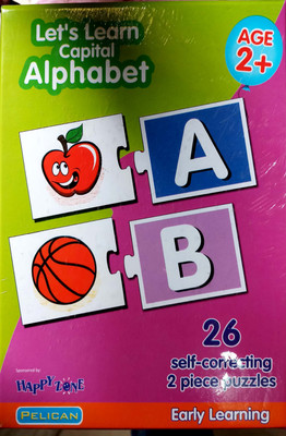 

Tingoking "Let's Learn Capital Alphabet" Educational & Learning Puzzle Game For Kids(26 Pieces)
