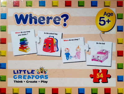 

Tingoking "Where.." Educational & Learning Game For Kids(54 Pieces)