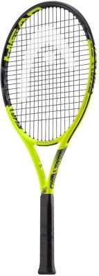 

Head IG Challenge Lite Yellow, Black Strung Tennis Racquet(G4 - 4 1/2 Inches, 260 g), Black;yellow