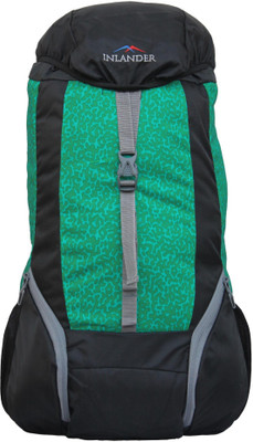 

Inlander 1011-1 Hiking Trekking Daypack Backpack Rucksack - 35 L(Green, Black), Black;green
